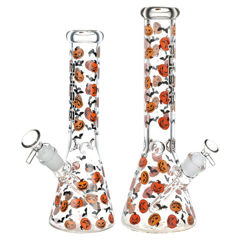 Pulsar Cackling Pumpkins Batty Beaker Bong | 14mm F - Weedcommerce Marketplace 