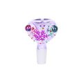 Pinky Hearts Beaker Glass Water Pipe - 10" / 14mm F - Weedcommerce Marketplace 