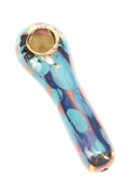 Ancient Creations Ceramics 4″ Ceramic Spoon Hand Pipe – Brass Screen – US-Made - Weedcommerce Marketplace 