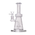 Human Grade Aztec (Sandblasted) Glass Water Pipe - Weedcommerce Marketplace 