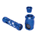 ALUMINUM GLASS PERFORATED HAND PIPE - Weedcommerce Marketplace 