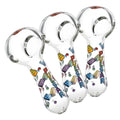 Pulsar Building Blocks Glass Spoon Pipe - 4.5" 3ct