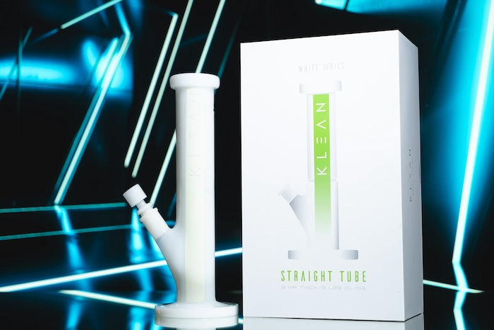 KLEAN White Series - Straight Tube - Weedcommerce Marketplace 