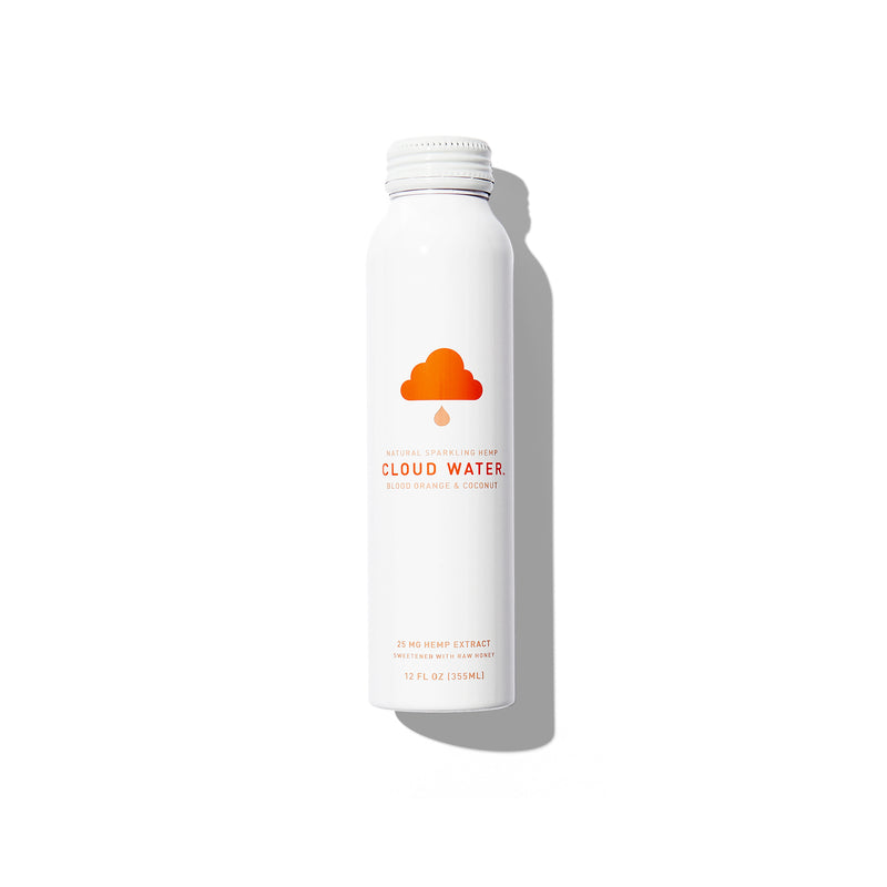 12PK - Cloud Water Organic Blood  Orange & Coconut