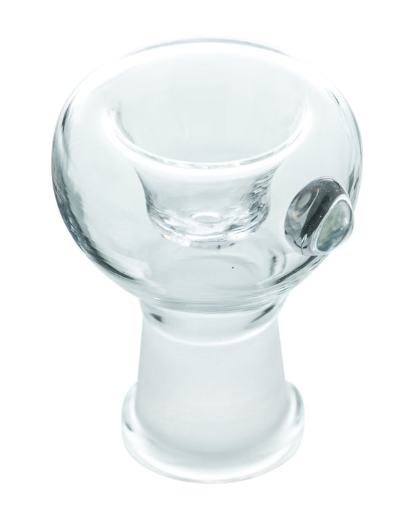 Clear Glass Female Bowl , glass bowl - Weedcommerce Marketplace 