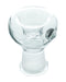 Clear Glass Female Bowl , glass bowl - Weedcommerce Marketplace 