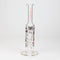 9.5" XTREME 2-in-1 glass Bong with honeycomb diffuser [XTR302]