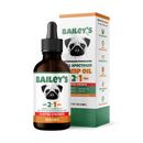 Bailey's Full Spectrum Hemp Oil For Dogs 2:1 w/ 1800MG Naturally Occurring CBD & CBG (NEW!)