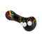 4" Rainbow Swirl Spoon Pipe - Various Designs - (1 Count)