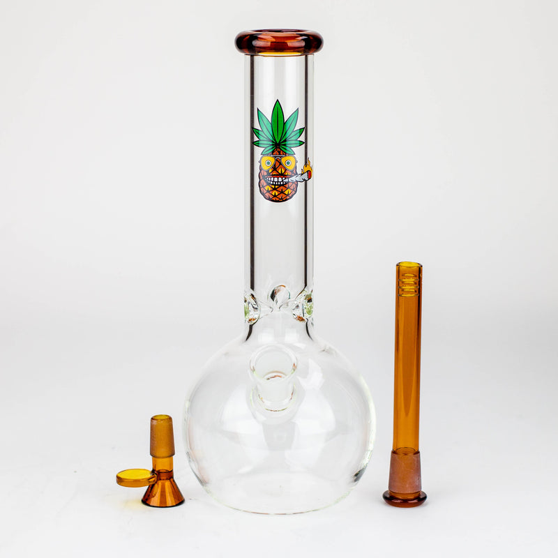 10" Glass Bong - Cartoon Design