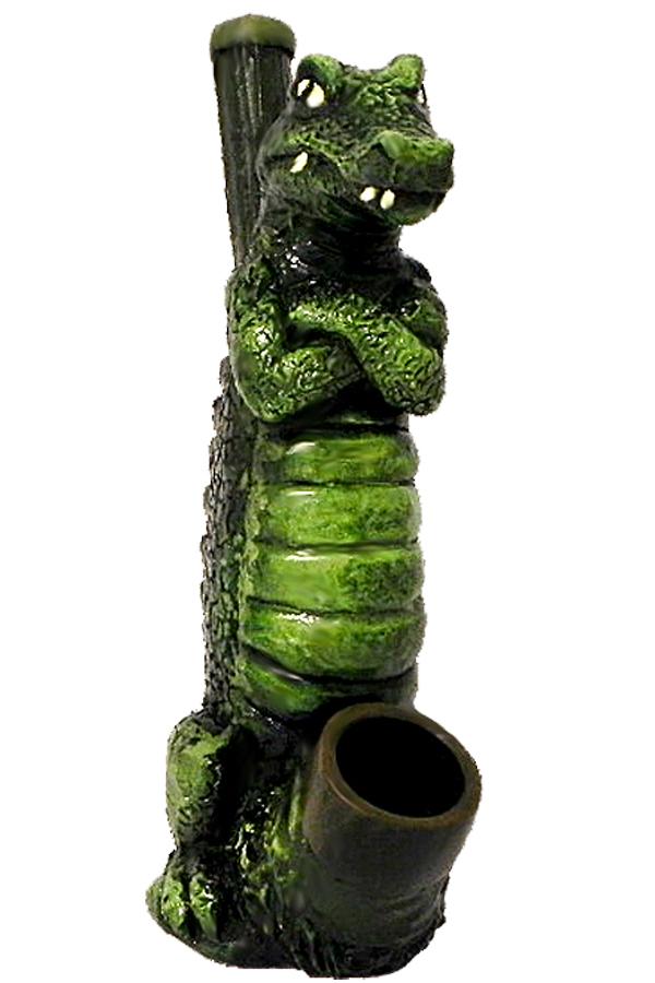 Medium Size Hand Made Resin Pipe - Various Designs - Style D (1 Count)