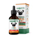 Bailey's Full Spectrum Hemp Oil For Dogs 2:1 w/ 900MG Naturally Occurring CBD & CBG (NEW!)