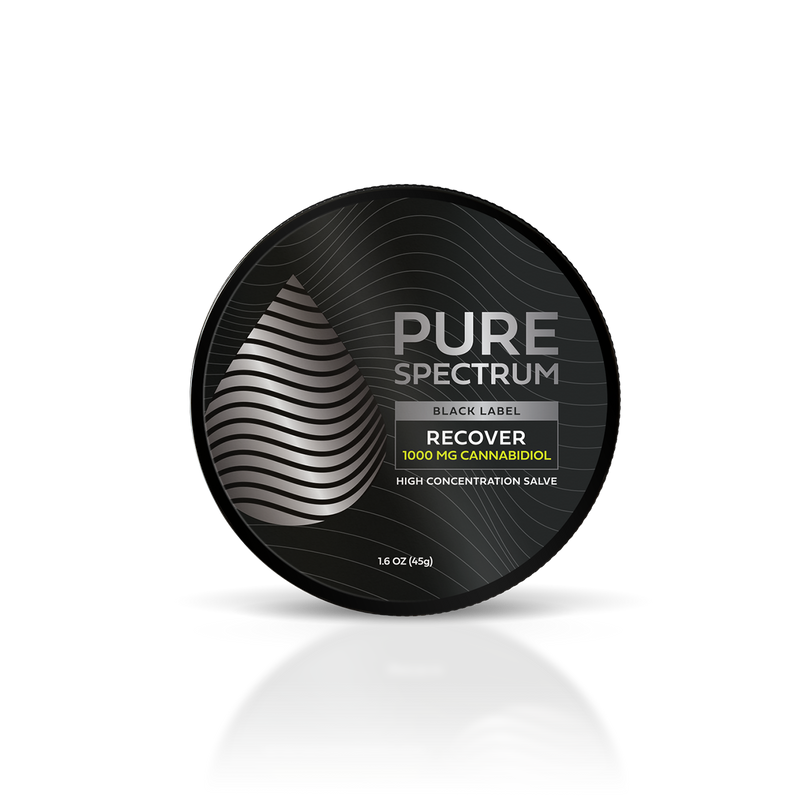 Pure Spectrum Black Label Recover: High Concentration CBD Salve