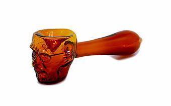 Character Glass Hand Pipe - Mr. Walker (5")
