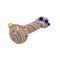 4" Rainbow Swirl Spoon Pipe - Various Designs - (1 Count)