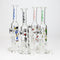 9.5" XTREME 2-in-1 glass Bong with honeycomb diffuser [XTR302]