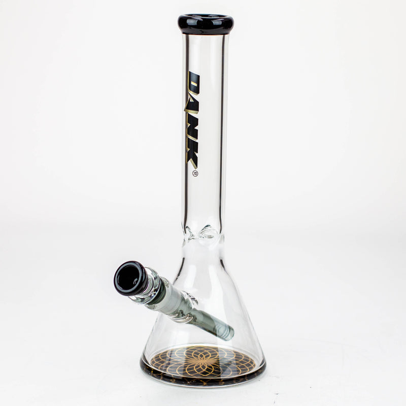 12" DANK 5 mm Thick beaker bong with thick base