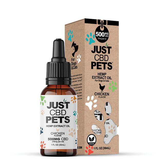 CBD Oil Pet Tincture Chicken 500mg