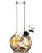 Raked Tiger Stripe Accented Beaker Bong , bong - Weedcommerce Marketplace 