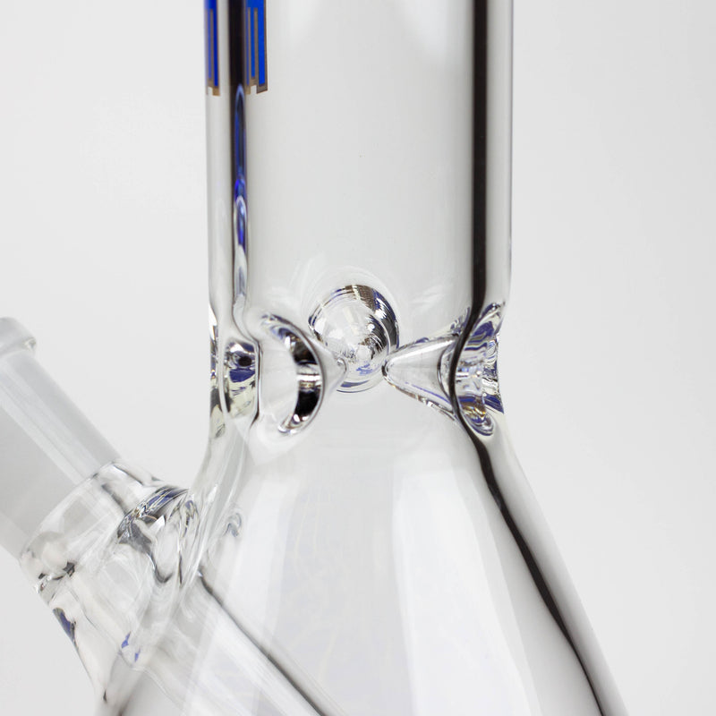 9.5" TOKE beaker glass water bong