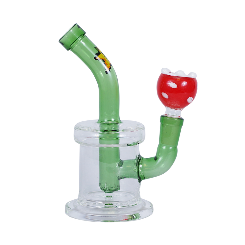 Hemper 7" Gaming Water Bubbler With Strawberry Bowl Small - (1 Count, 3 Count OR 6 Count)