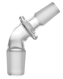 45˚ Male to Male Glass Adapter , glass adapter - Weedcommerce Marketplace 